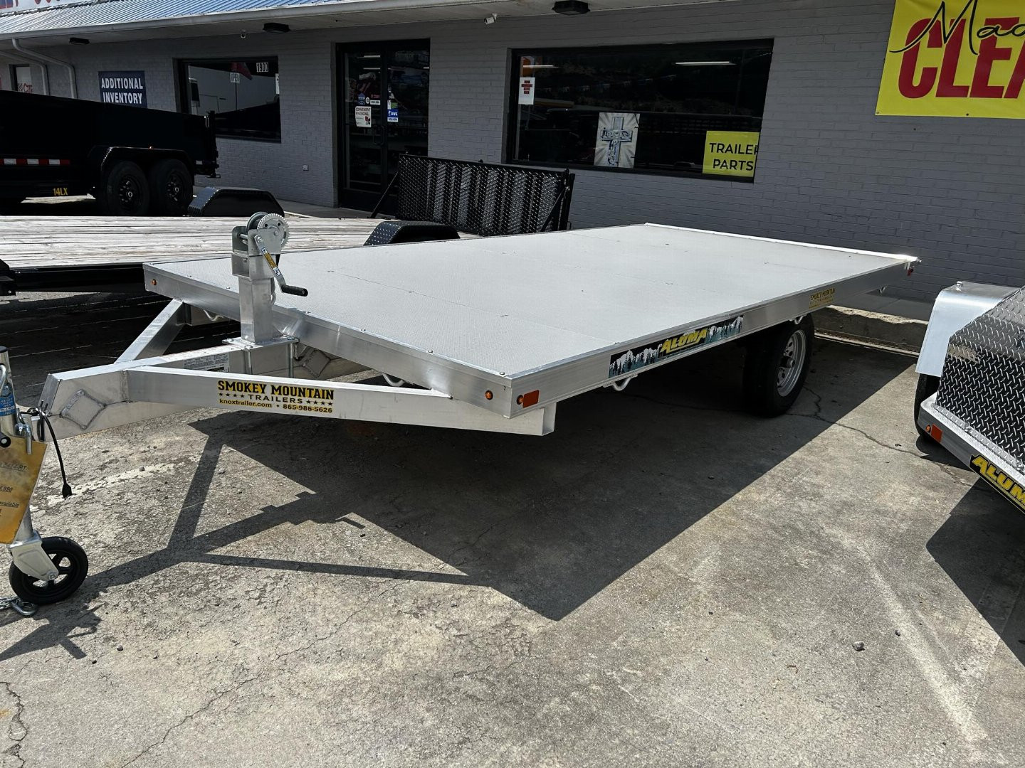 New 2024 ALUMA 8414RT-S-13SL Utility Trailer