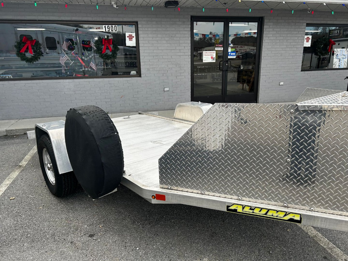 Used 2019 Aluma TK1 Motorcycle Trailer