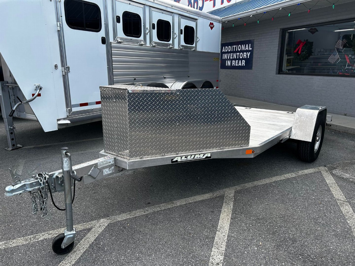 Used 2019 Aluma TK1 Motorcycle Trailer