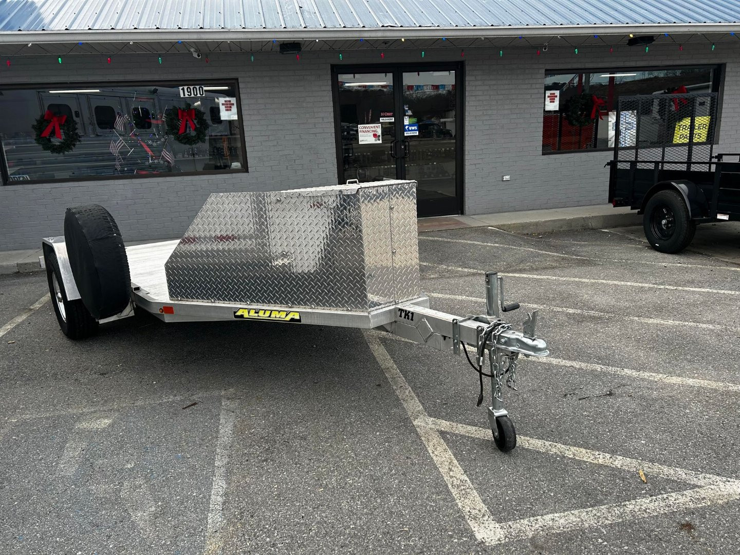 Used 2019 Aluma TK1 Motorcycle Trailer