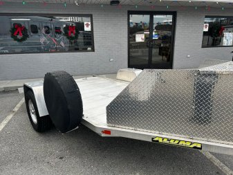 Used 2019 Aluma TK1 Motorcycle Trailer