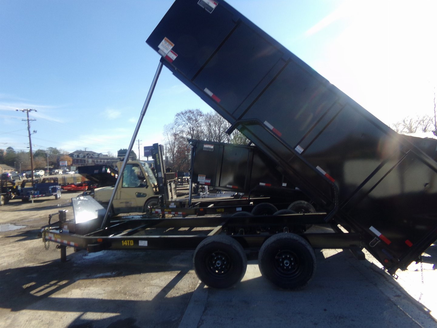 New 2024 BIG TEX TRAILERS 14TD 16' Dump Trailer