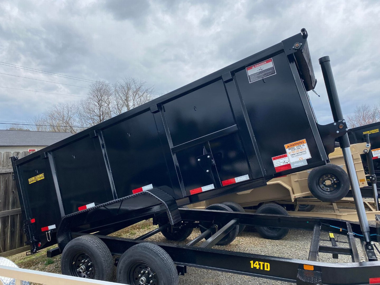 New 2024 BIG TEX TRAILERS 14TD 16' Dump Trailer