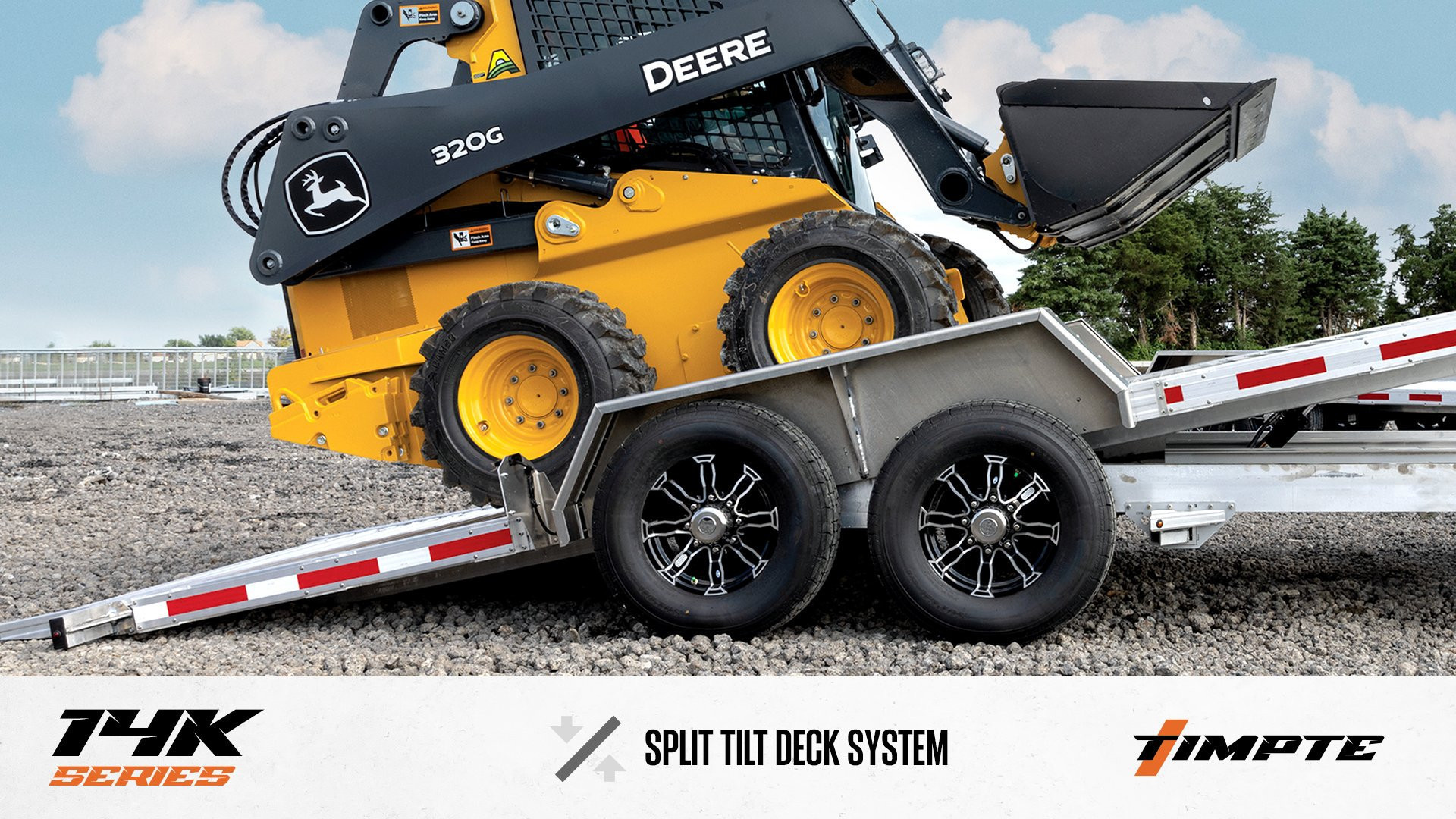 New 2024 TIMPTE 1420 STTB Equipment Trailer