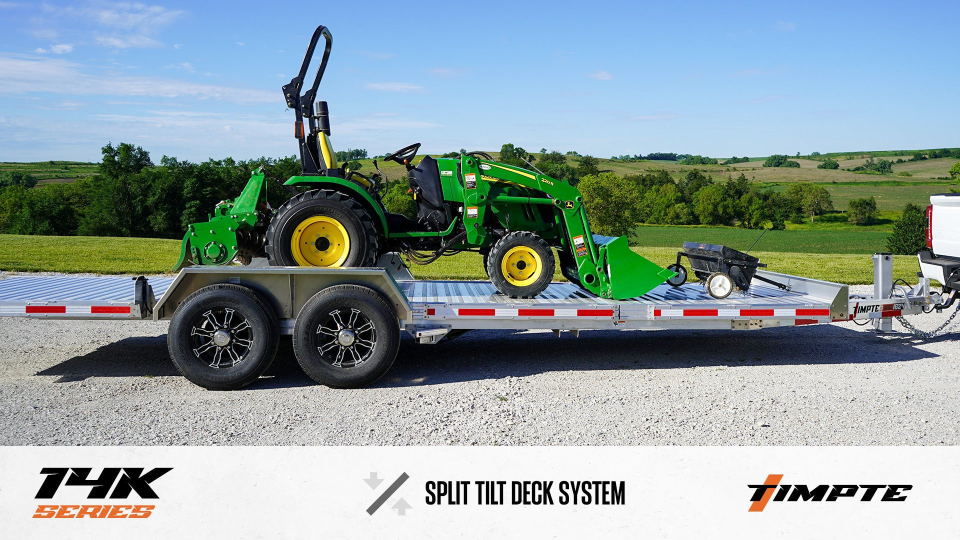 New 2024 TIMPTE 1420 STTB Equipment Trailer