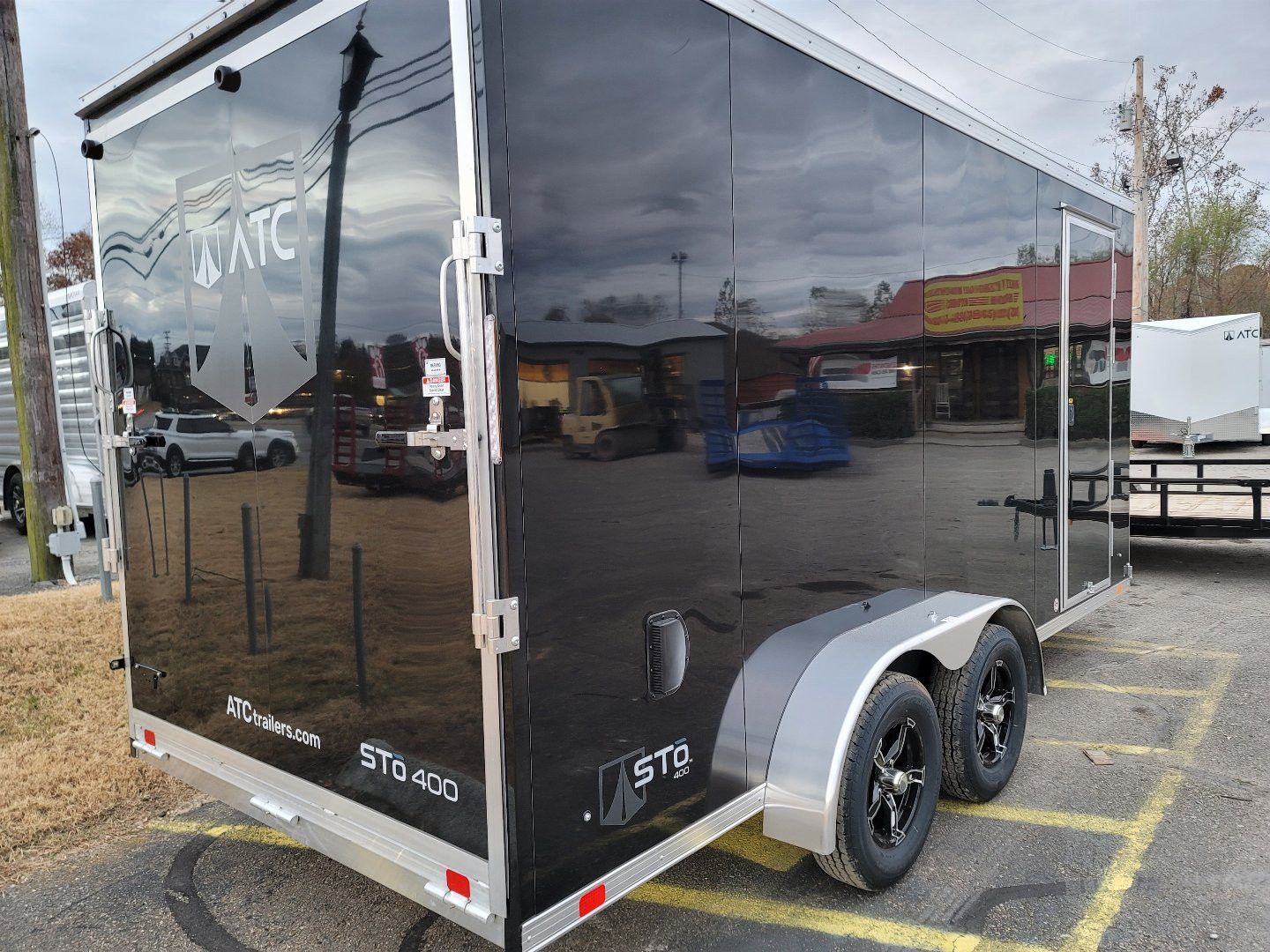 New 2024 ATC Sto 400 7x16 Cargo / Enclosed Trailer