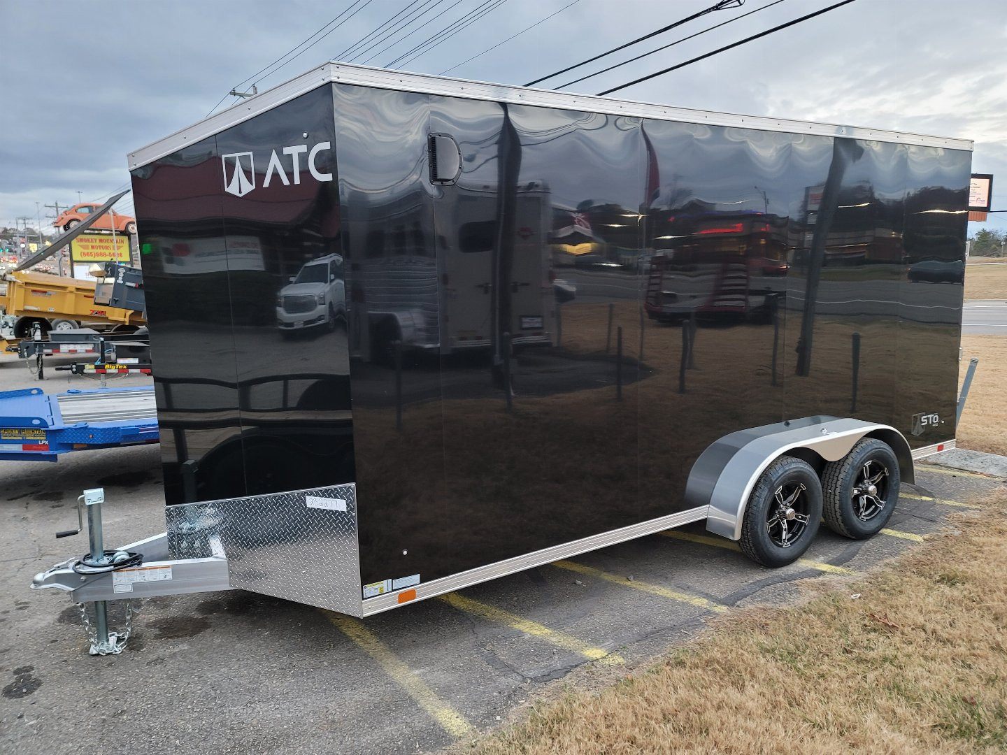 New 2024 ATC Sto 400 7x16 Cargo / Enclosed Trailer