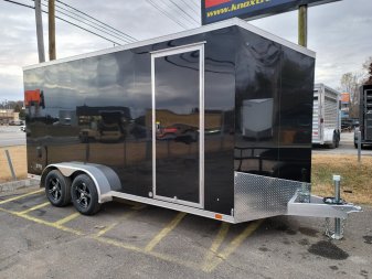 New 2024 ATC Sto 400 7x16 Cargo / Enclosed Trailer