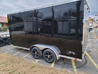 New 2024 ATC Sto 400 7x16 Cargo / Enclosed Trailer