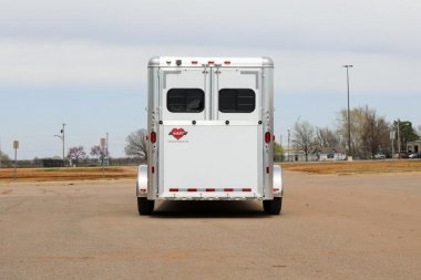 New 2024 Hart Trailers Head to Head 4 Horse Stock / Stock Combo Trailer