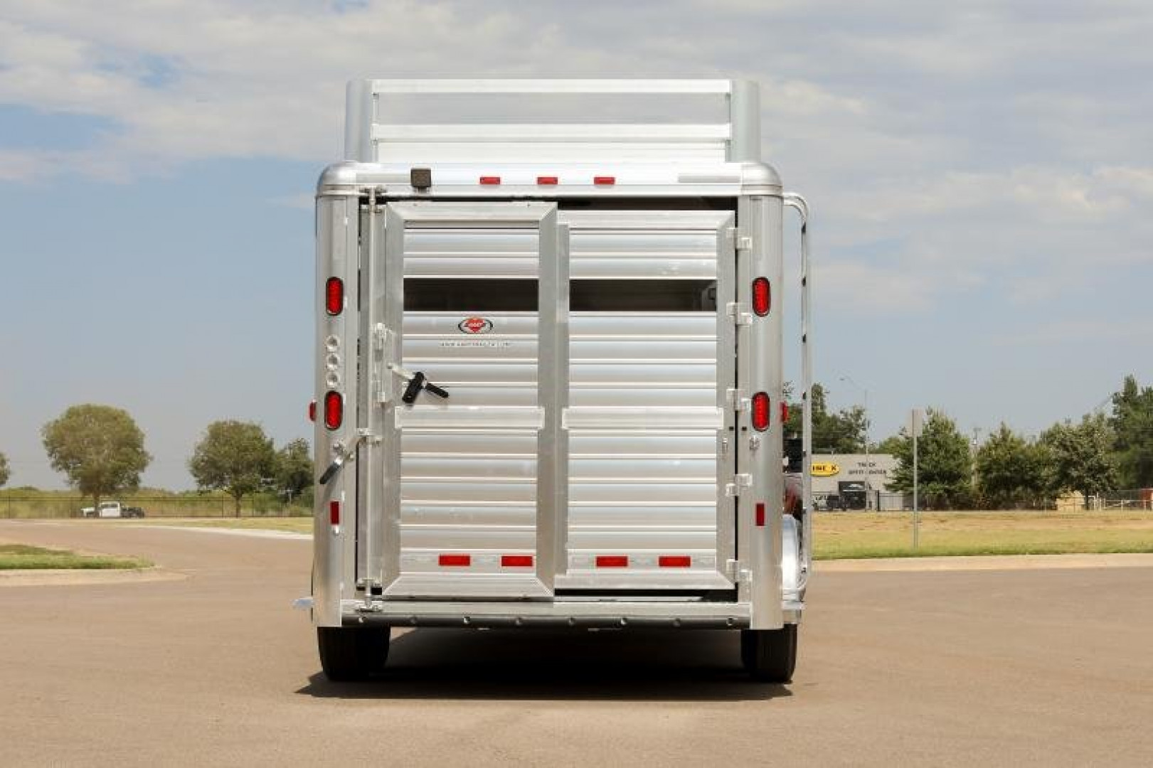 New 2024 Hart Trailers LARIAT  Stock / Stock Combo Trailer