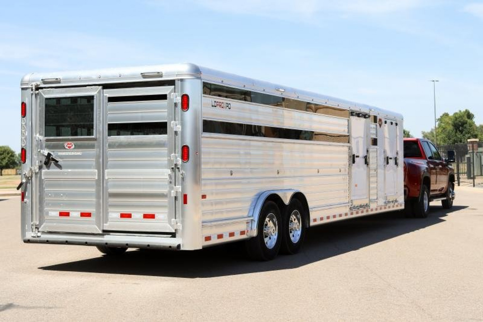 New 2024 Hart Trailers LOPROXPO CLUB CALF  Stock / Stock Combo Trailer