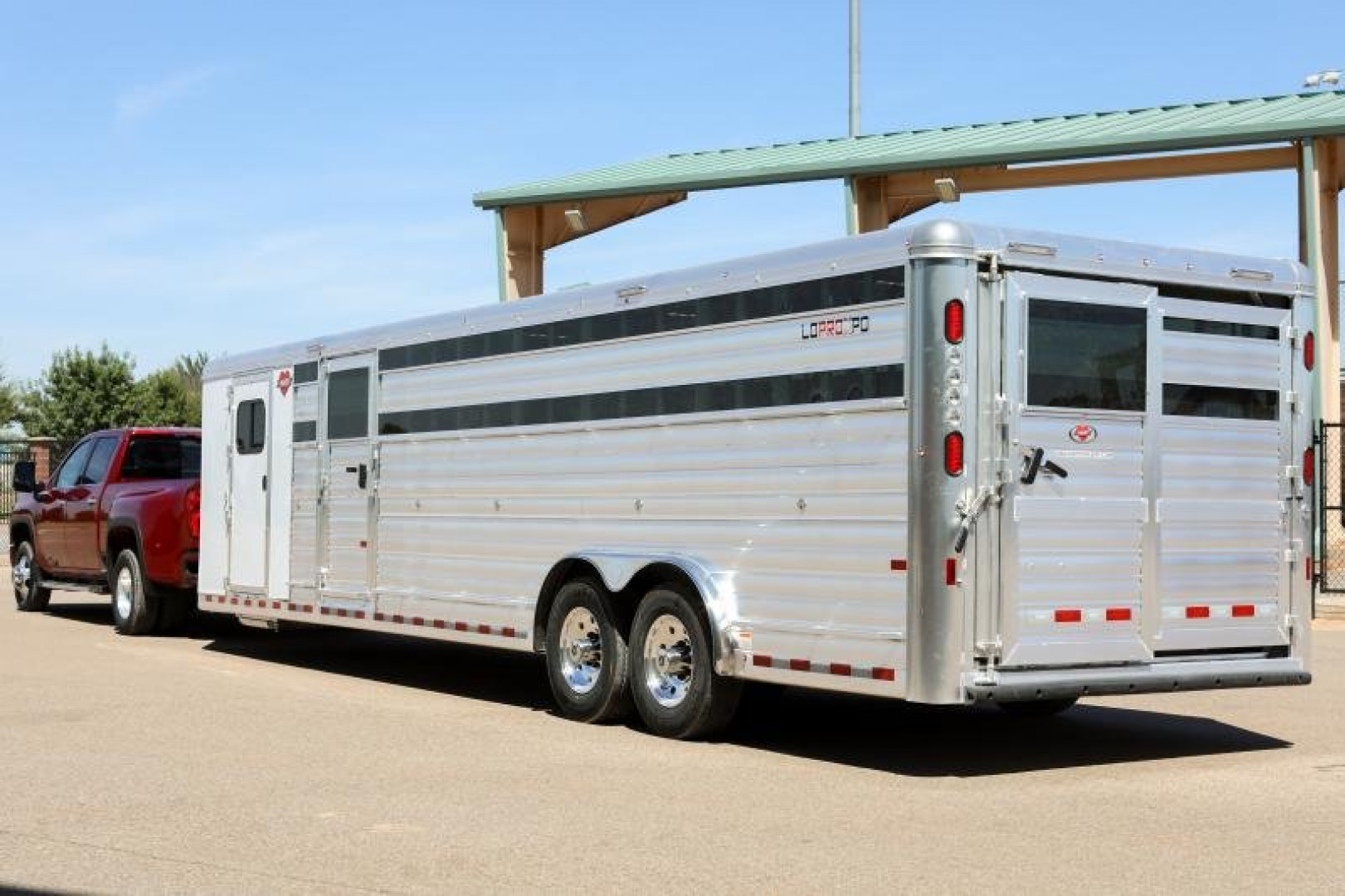 New 2024 Hart Trailers LOPROXPO CLUB CALF  Stock / Stock Combo Trailer