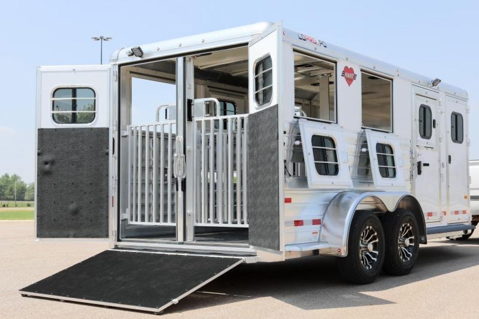 New 2024 Hart Trailers LOPROXPO L6PB Stock / Stock Combo Trailer