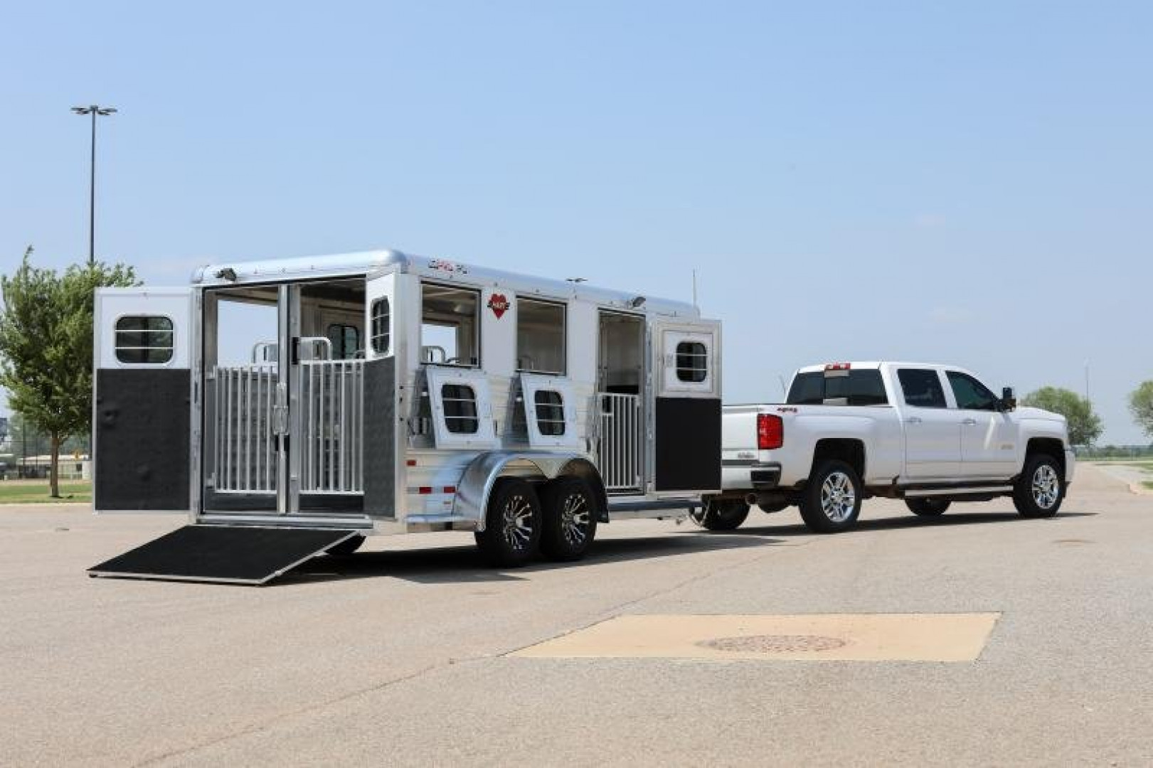 New 2024 Hart Trailers LOPROXPO L6PB Stock / Stock Combo Trailer