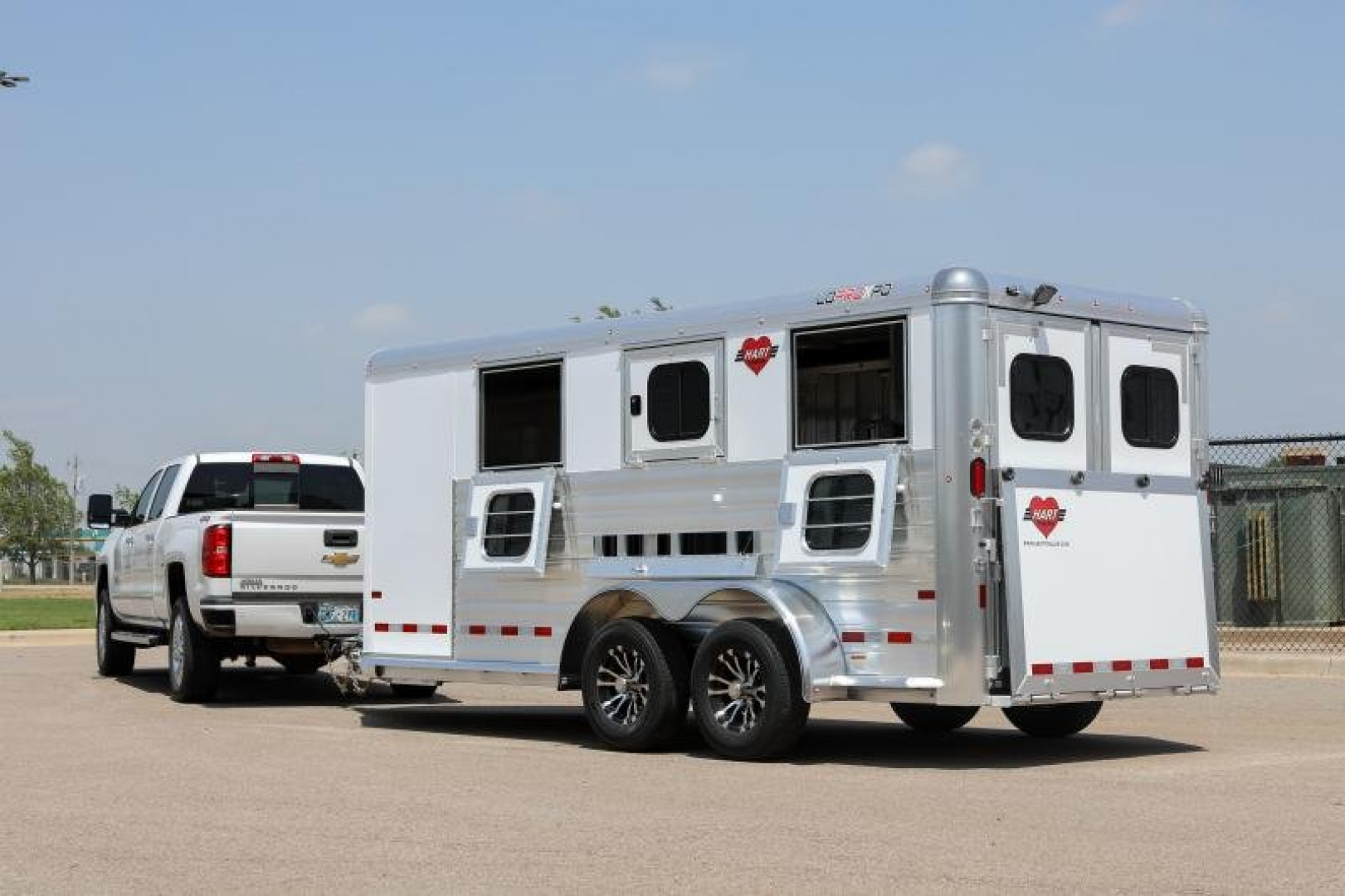 New 2024 Hart Trailers LOPROXPO L6PB Stock / Stock Combo Trailer