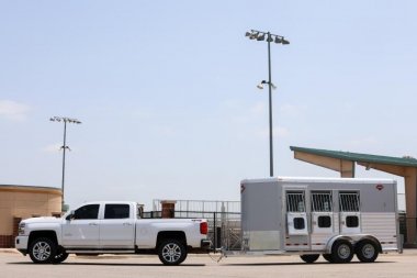 New 2024 Hart Trailers SOLUTIONS 3 Horse Stock / Stock Combo Trailer