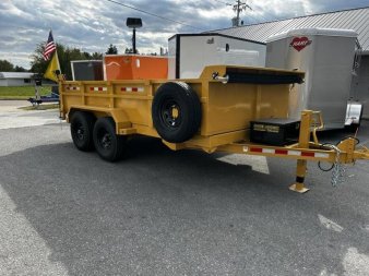 New 2024 Cam Superline 7x14 The Beast Dump 7 Ton Dump Trailer