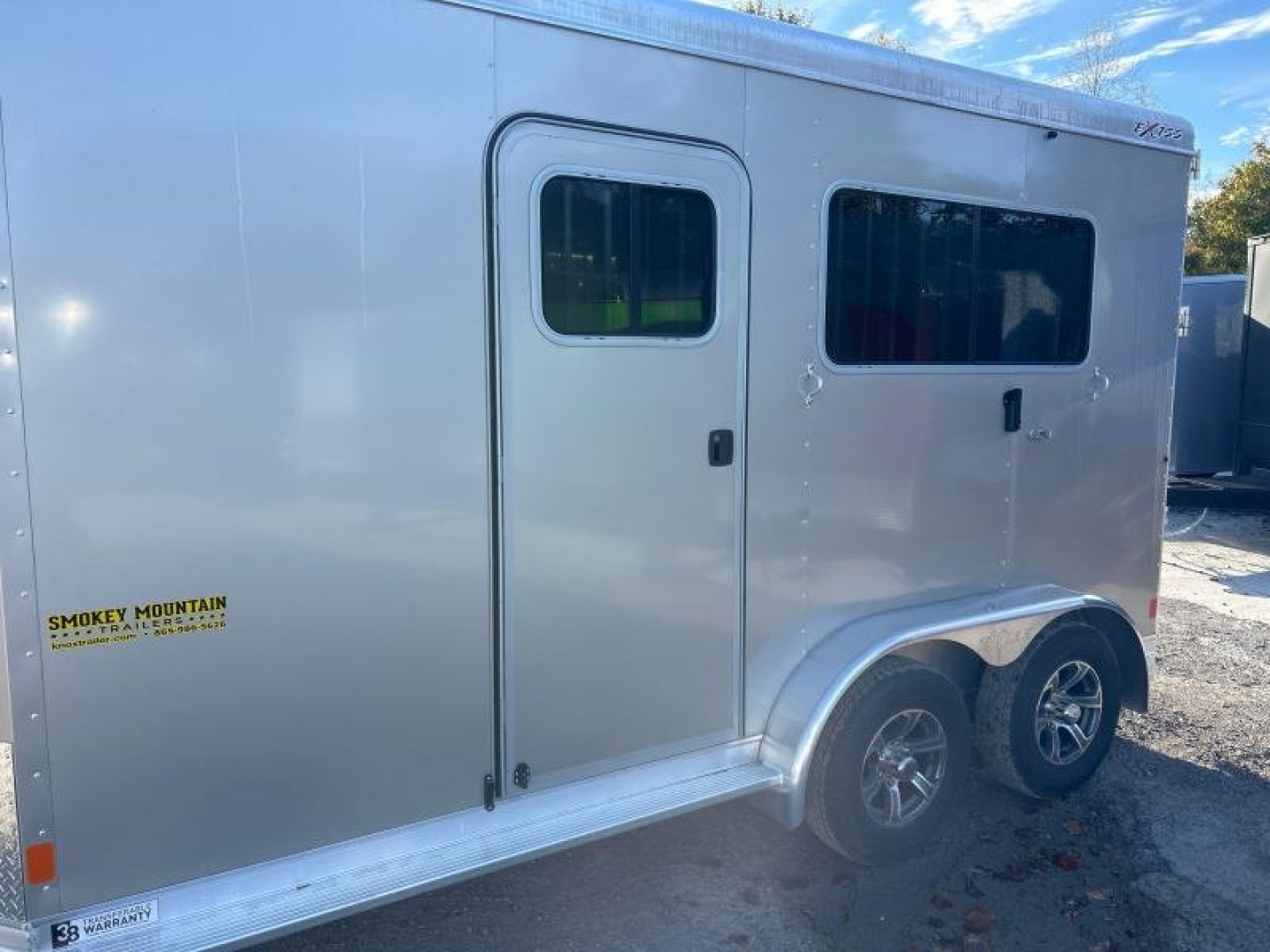 New 2023 EXISS TRAILERS 724_ST_BP Horse Trailer