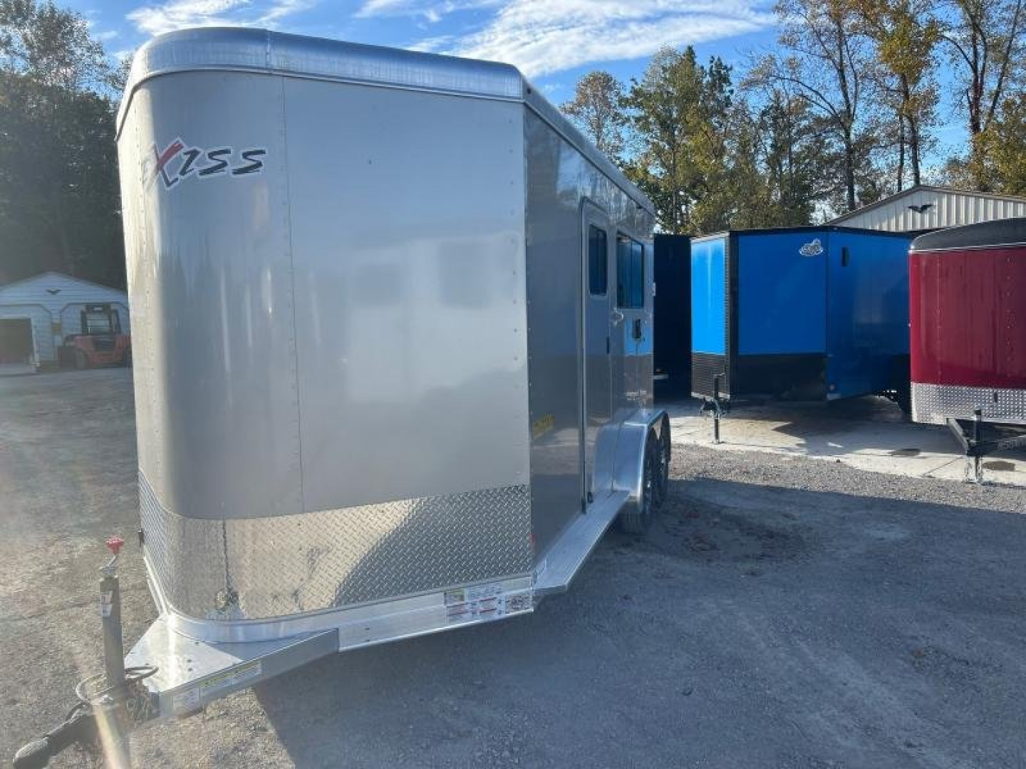 New 2023 EXISS TRAILERS 724_ST_BP Horse Trailer