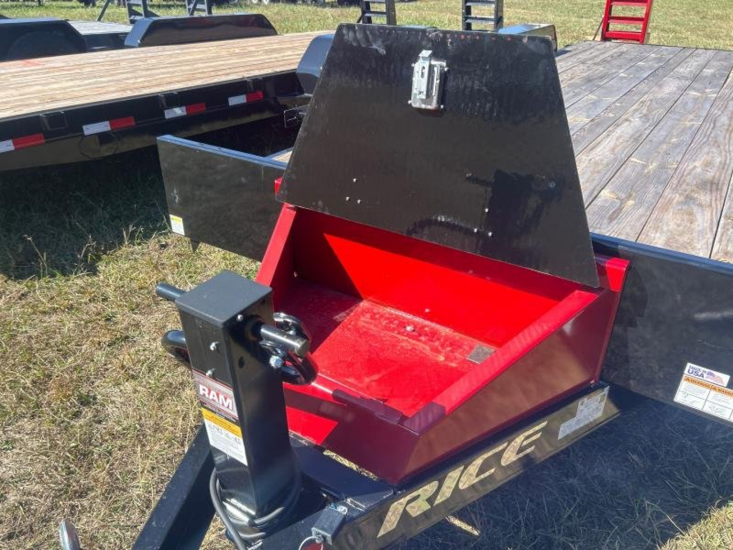 New 2023 Rice 82X18+2 7 TON Equipment Trailer