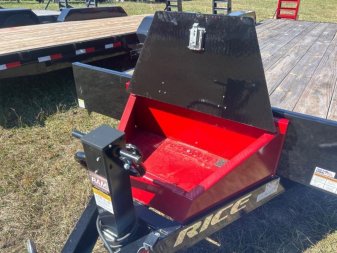 New 2023 Rice 82X18+2 7 TON Equipment Trailer