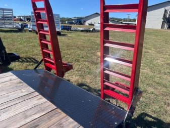 New 2023 Rice 82X18+2 7 TON Equipment Trailer