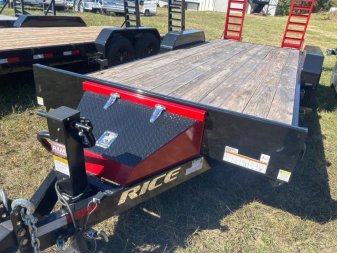 New 2023 Rice 82X18+2 7 TON Equipment Trailer