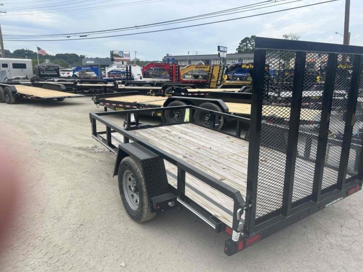 New 2023 CAM SUPERLINE 6X12_TUBE_TOP_UTILITY Utility Trailer