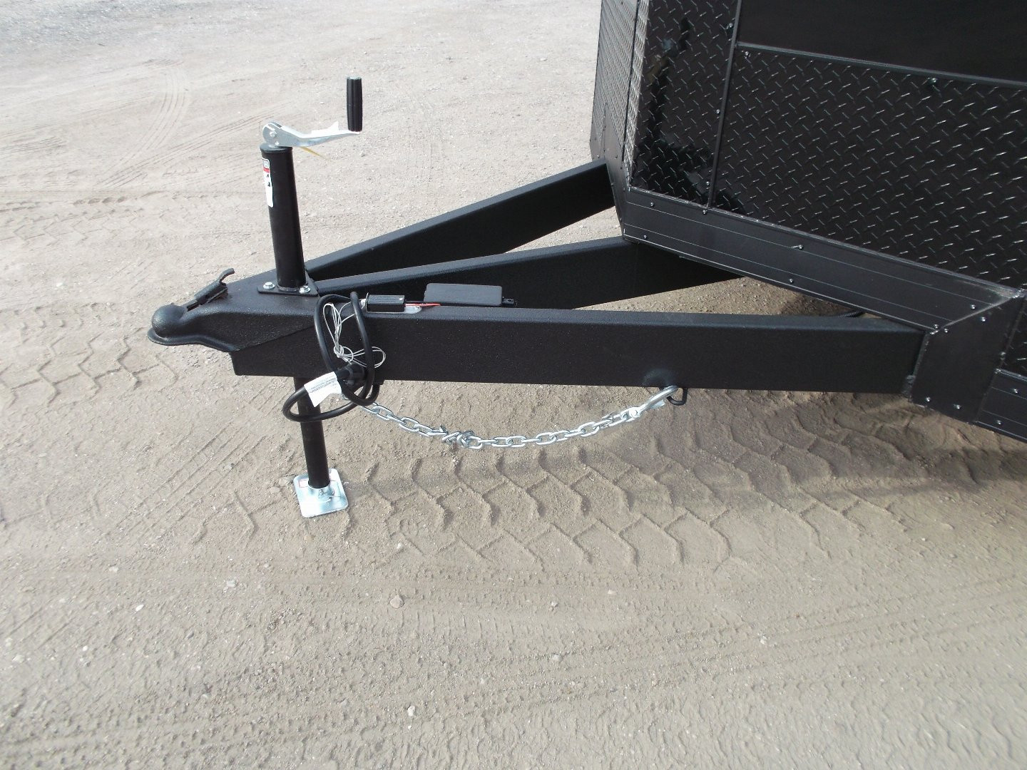 New 2025 COVERED WAGON TRAILERS 8.5x20 Cargo / Enclosed Trailer / Car Hauler / 5200# Axles / 7ft Interior / 60" Triple Tube Tongue / 48" RV Door / Extra Wide Ramp / Black Out Package