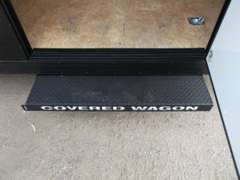 New 2025 COVERED WAGON TRAILERS 8.5x20 Cargo / Enclosed Trailer / Car Hauler / 5200# Axles / 7ft Interior / 60" Triple Tube Tongue / 48" RV Door / Extra Wide Ramp / Black Out Package