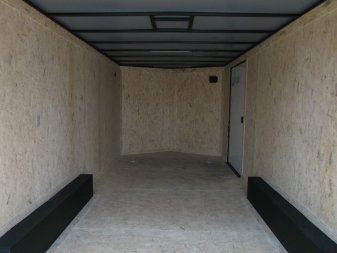 New 2025 COVERED WAGON TRAILERS 8.5x20 Cargo / Enclosed Trailer / Car Hauler / 5200# Axles / 7ft Interior / 60" Triple Tube Tongue / 48" RV Door / Extra Wide Ramp / Black Out Package