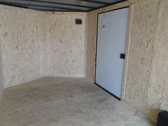 New 2025 COVERED WAGON TRAILERS 8.5x20 Cargo / Enclosed Trailer / Car Hauler / 5200# Axles / 7ft Interior / 60" Triple Tube Tongue / 48" RV Door / Extra Wide Ramp / Black Out Package