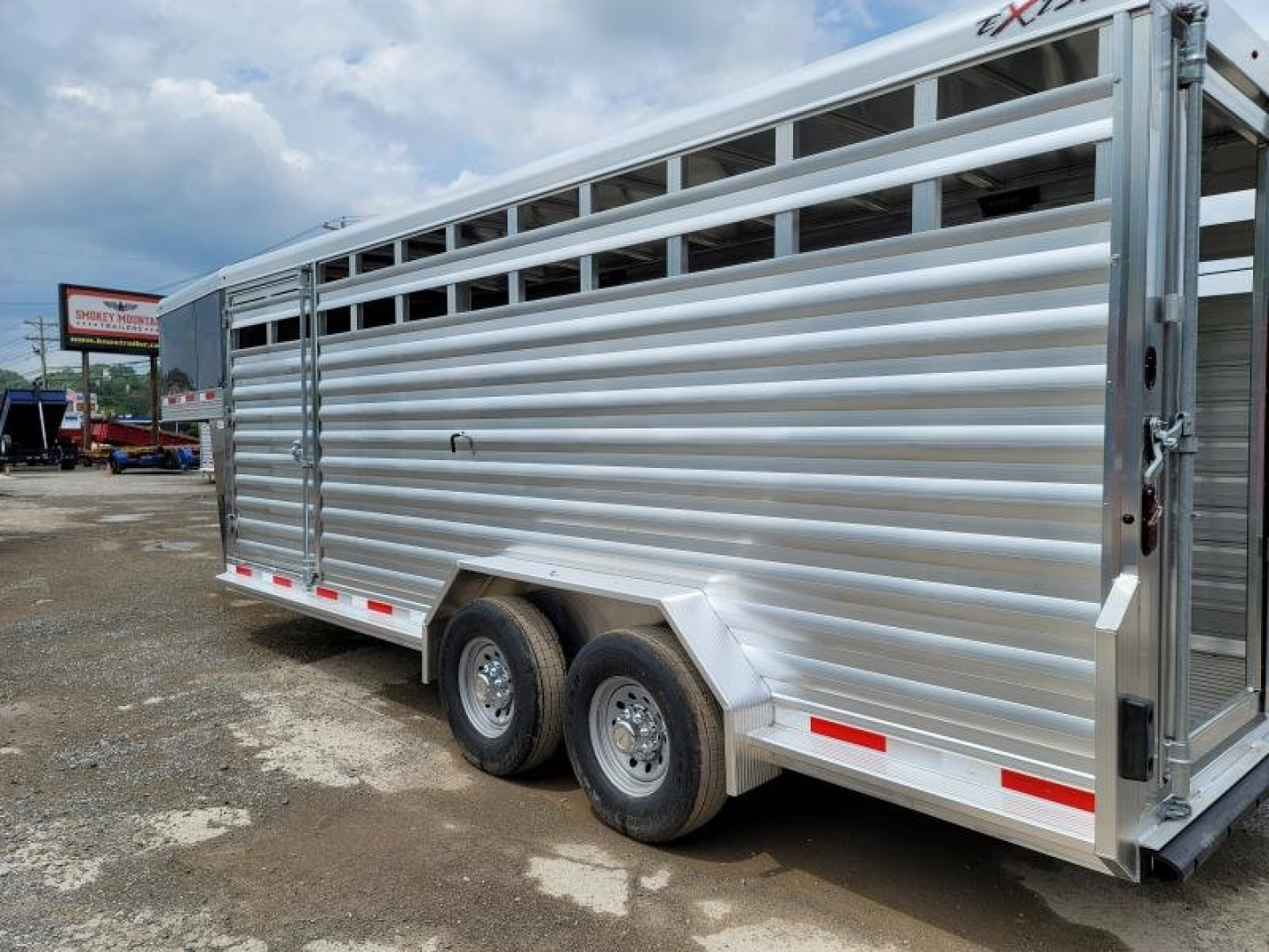 New 2023 Exiss Trailers STK 7020 - 7'0" Tall Other Stock / Stock Combo Trailer