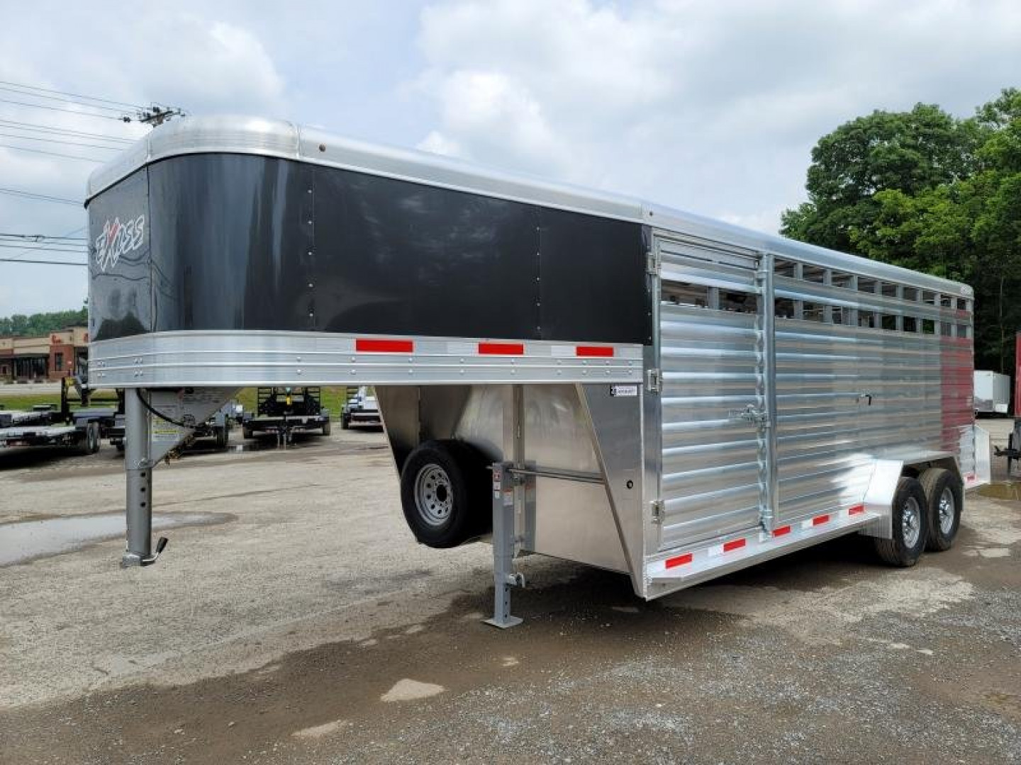 New 2023 Exiss Trailers STK 7020 - 7'0" Tall Other Stock / Stock Combo Trailer