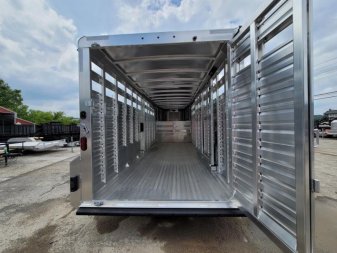 New 2023 Exiss Trailers STK 7020 - 7'0" Tall Other Stock / Stock Combo Trailer