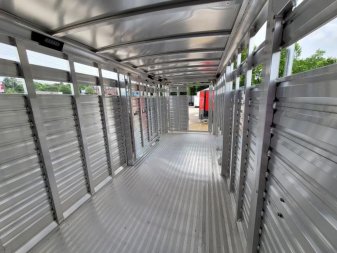 New 2023 Exiss Trailers STK 7020 - 7'0" Tall Other Stock / Stock Combo Trailer