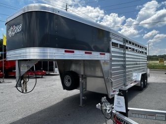 New 2023 Exiss Trailers STK 7020 - 7'0" Tall Other Stock / Stock Combo Trailer