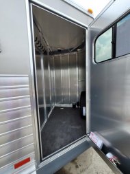 New 2023 Hart Trailers MVP 3 HORSE SLANT Stock / Stock Combo Trailer