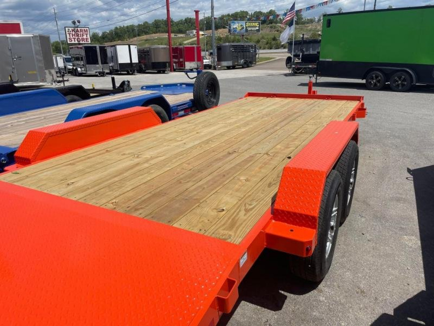 New 2023 Cam Superline P5CAM20CH  (5 Ton Car Hauler Trailer 20FT Wood Deck) Other Flatbed Trailer