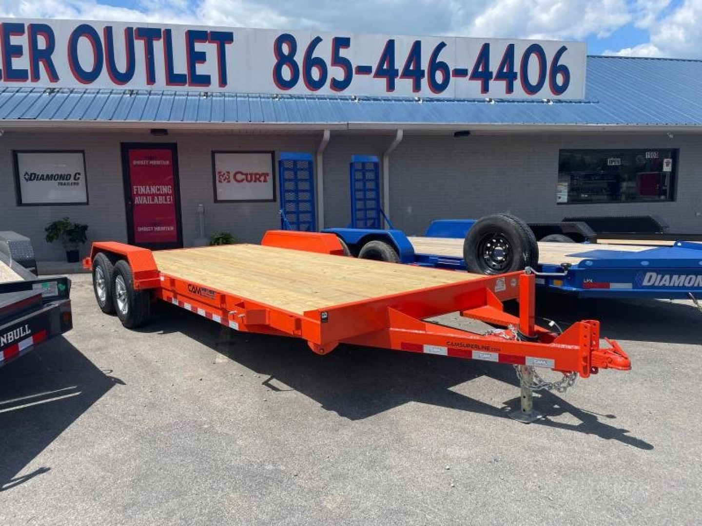 New 2023 Cam Superline P5CAM20CH  (5 Ton Car Hauler Trailer 20FT Wood Deck) Other Flatbed Trailer