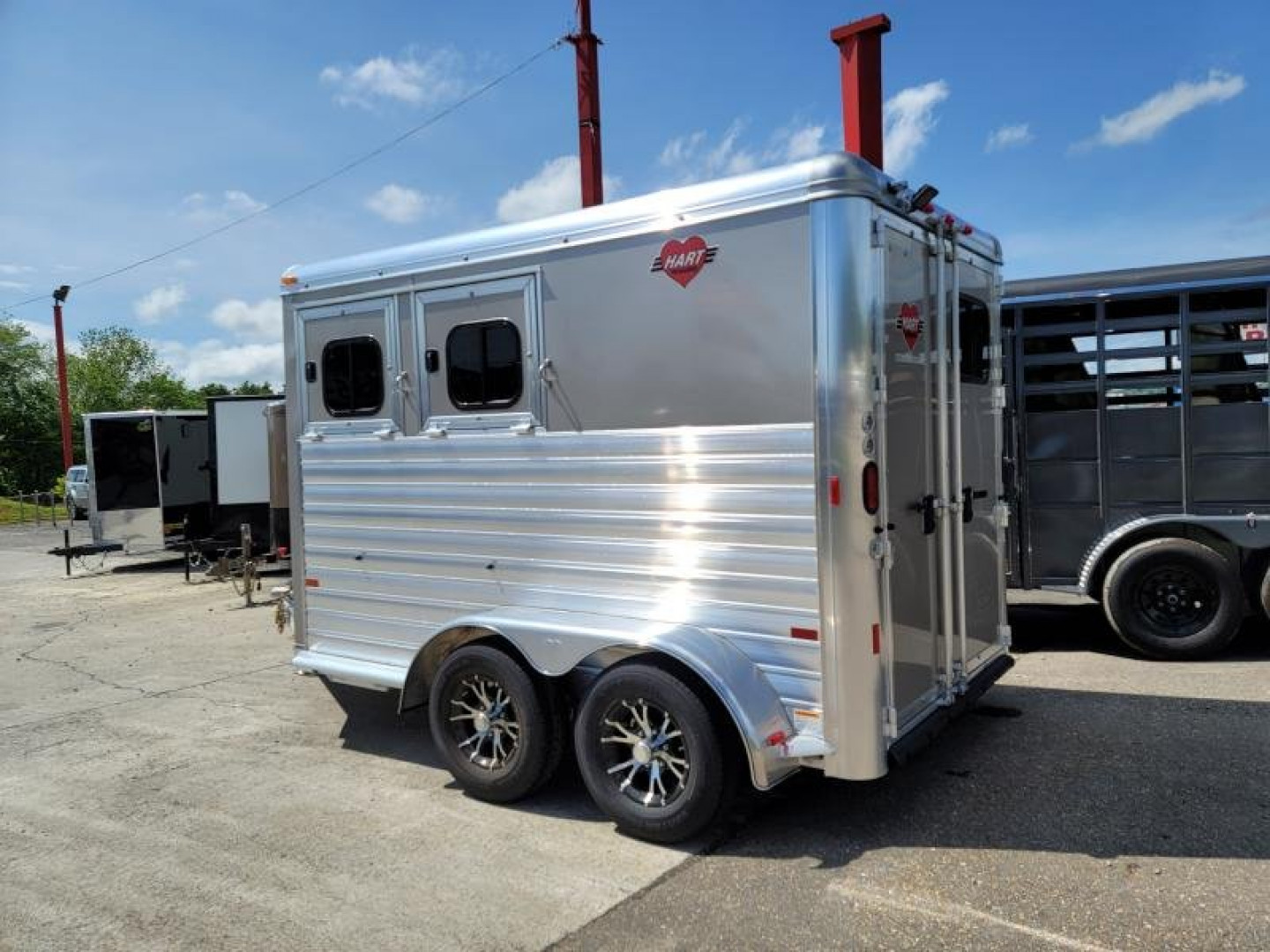 New 2023 Hart Trailers MVP 2 HORSE Horse Trailer