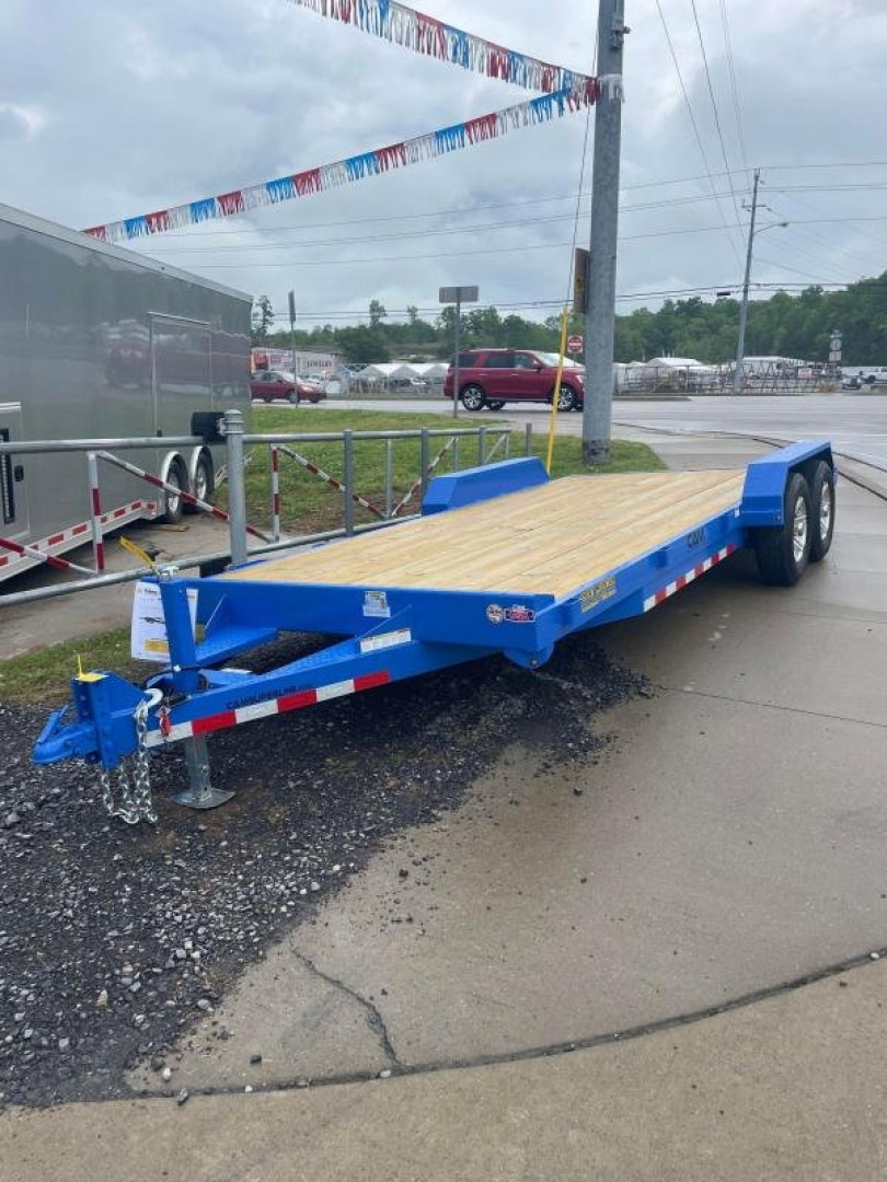 New 2023 Cam Superline P5CAM20CHS (5 Ton Car Hauler Trailer 20FT Steel Deck) Other Flatbed Trailer