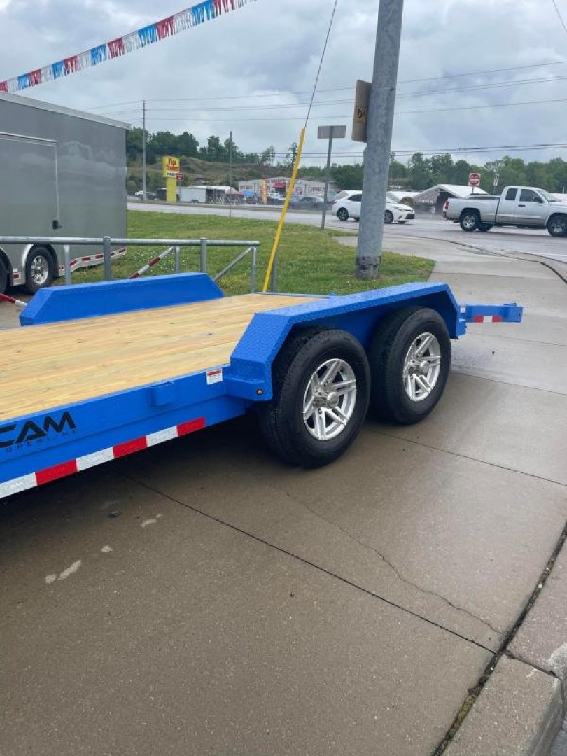 New 2023 Cam Superline P5CAM20CHS (5 Ton Car Hauler Trailer 20FT Steel Deck) Other Flatbed Trailer