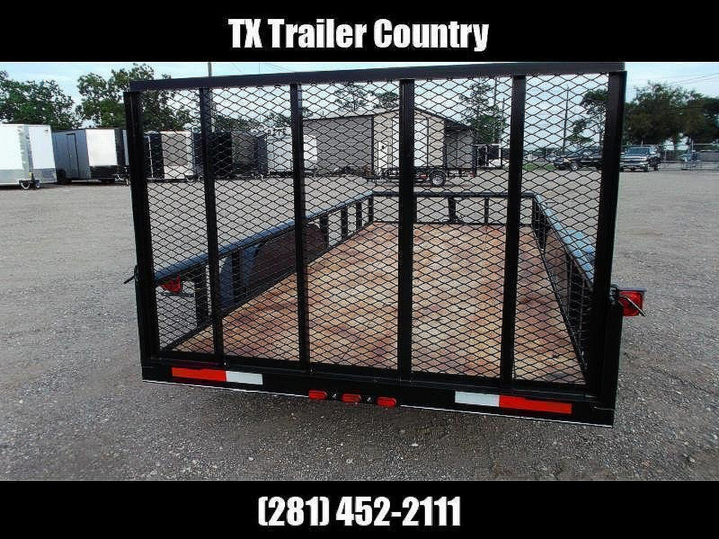New 2025 BELLWETHER MFG 83x16 Tandem Axle Utility Trailer / Pipetop / 4ft Ramp Gate / Radial Tires / Treated Wood Deck / LEDs