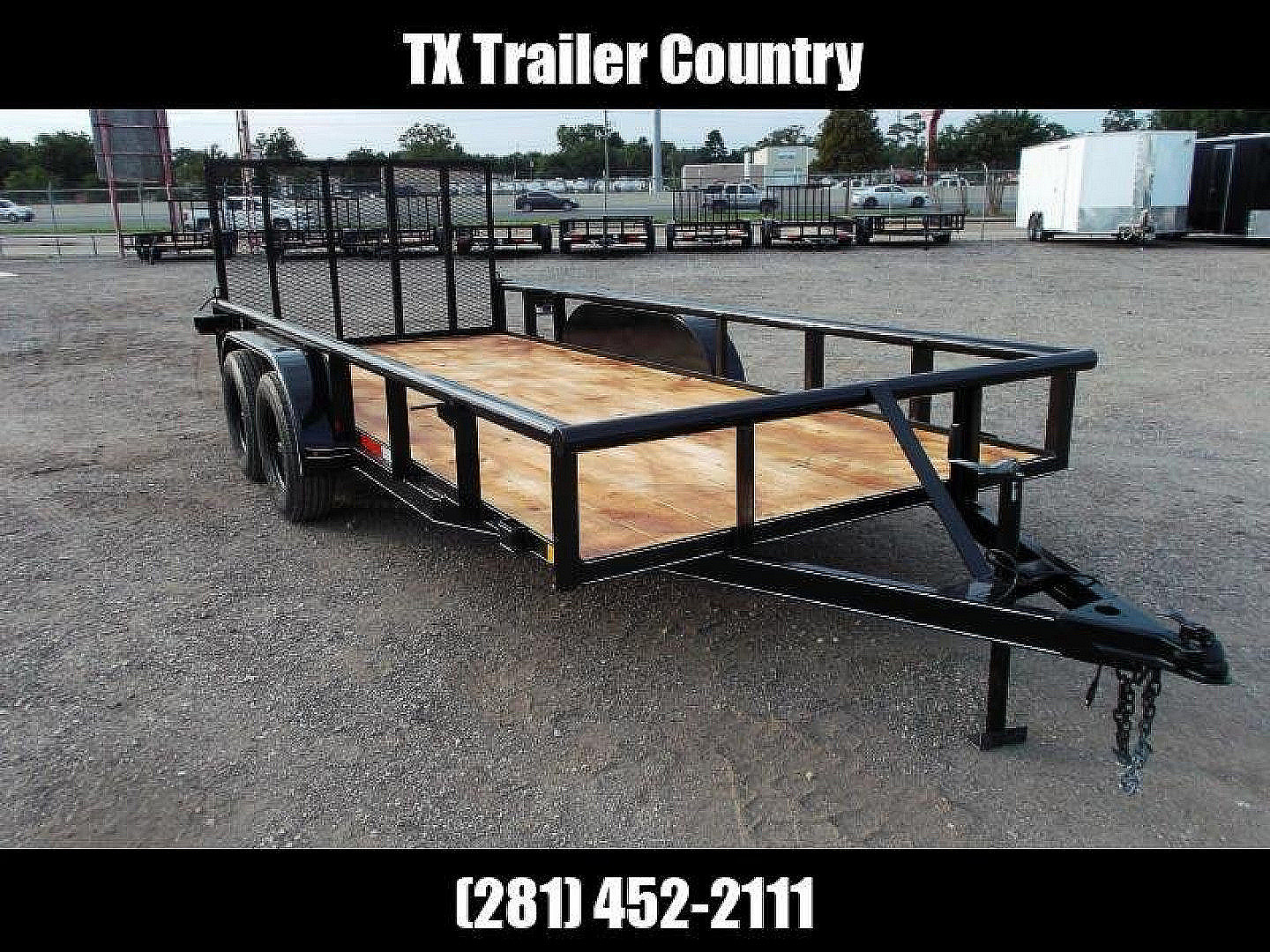 New 2025 BELLWETHER MFG 83x16 Tandem Axle Utility Trailer