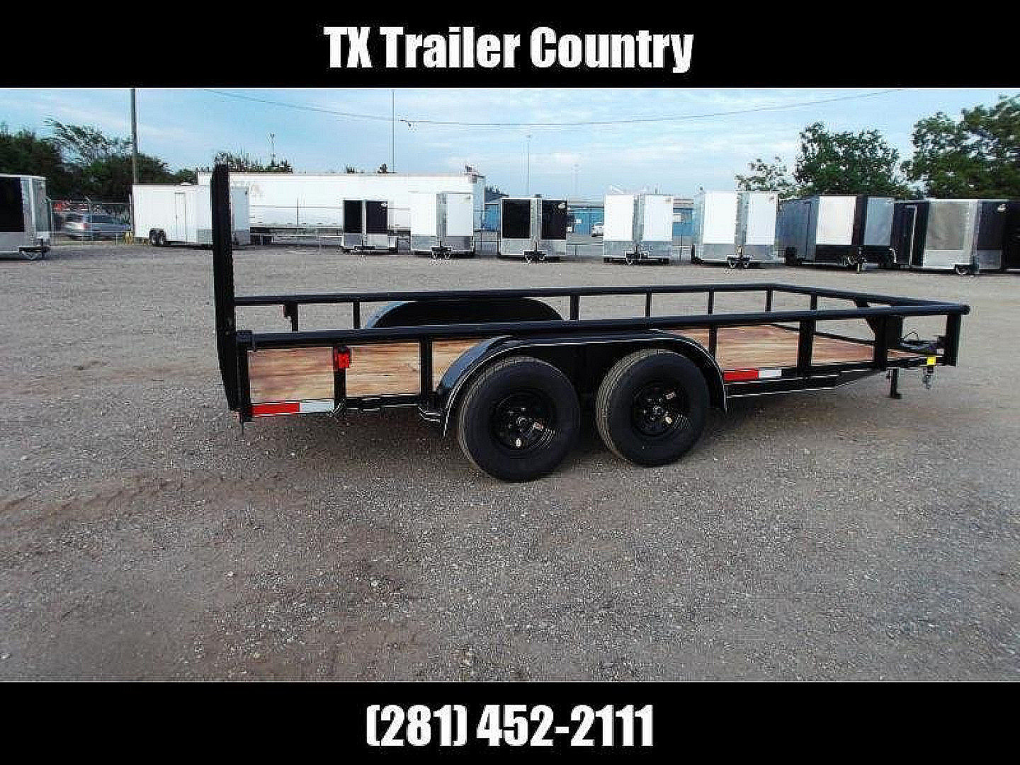New 2025 BELLWETHER MFG 83x16 Tandem Axle Utility Trailer / Pipetop / 4ft Ramp Gate / Radial Tires / Treated Wood Deck / LEDs