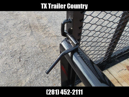 New 2025 BELLWETHER MFG 83x16 Tandem Axle Utility Trailer / Pipetop / 4ft Ramp Gate / Radial Tires / Treated Wood Deck / LEDs