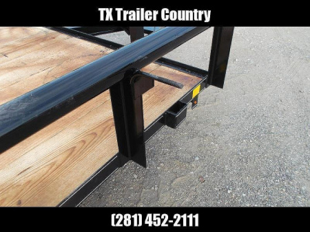 New 2025 BELLWETHER MFG 83x16 Tandem Axle Utility Trailer / Pipetop / 4ft Ramp Gate / Radial Tires / Treated Wood Deck / LEDs
