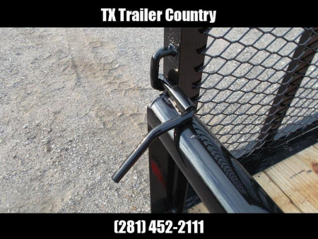 New 2025 BELLWETHER MFG 83x16 Tandem Axle Utility Trailer / Pipetop / 4ft Ramp Gate / Radial Tires / Treated Wood Deck / LEDs